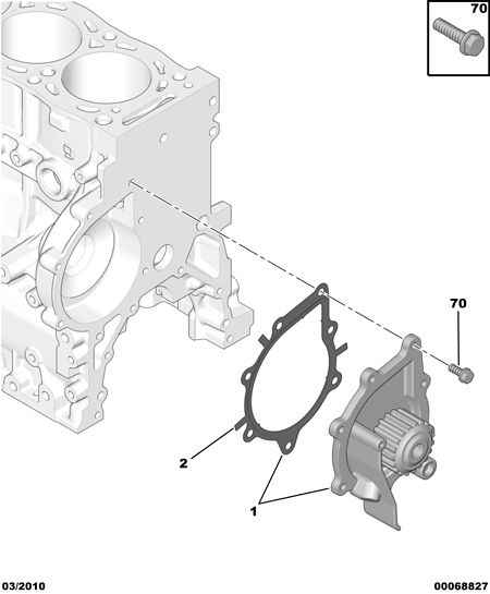 DS 1201.J6 - Water Pump parts5.com