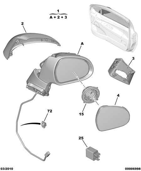 PEUGEOT 8149 ZK - Oglinda exterioara parts5.com