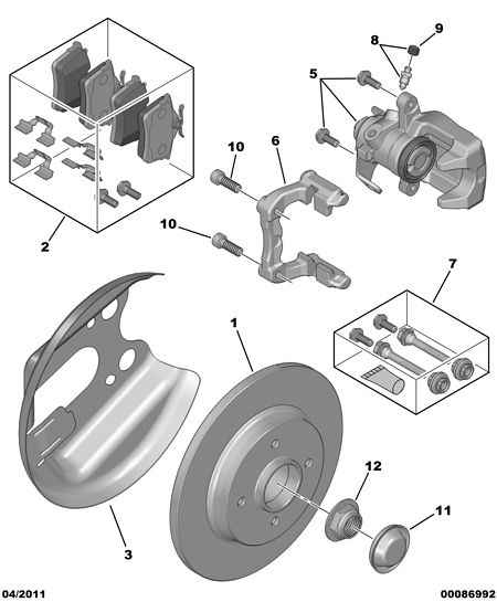 CITROËN 4400 W5 - Bremssattel parts5.com