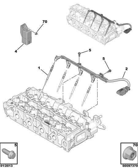 PEUGEOT (DF-PSA) 5960 E6 - Glow Plug parts5.com