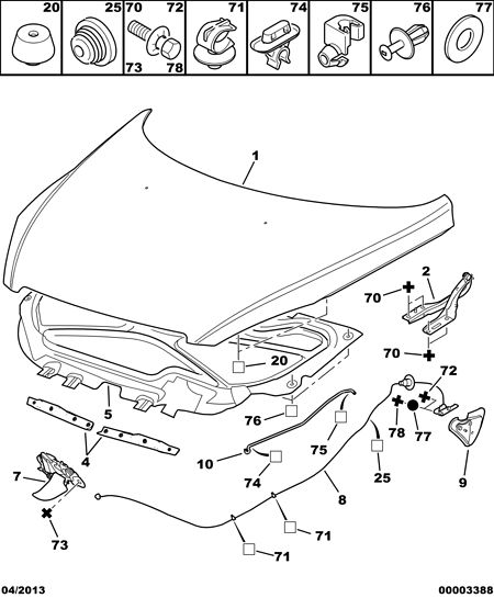 FIAT 7934 60 - Set placute frana,frana disc parts5.com