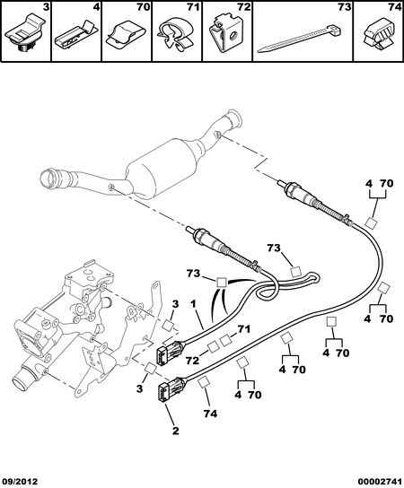 CITROËN 1628 HV - Αισθητήρας λάμδα parts5.com