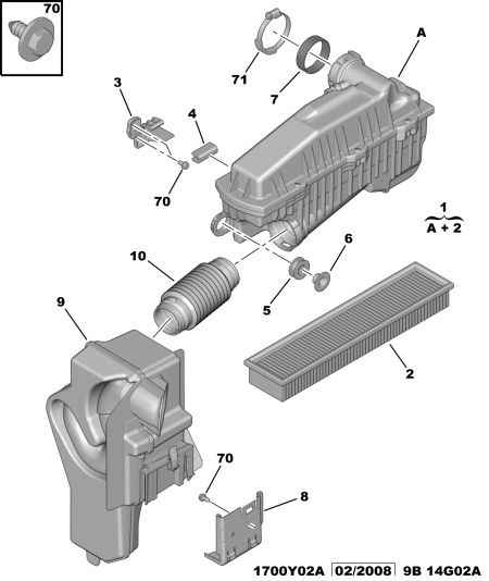 PEUGEOT (DF-PSA) 1444 FF - Zracni filter parts5.com