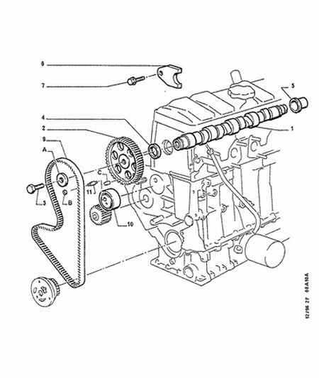 PEUGEOT 0816.44 - Courroie de distribution parts5.com