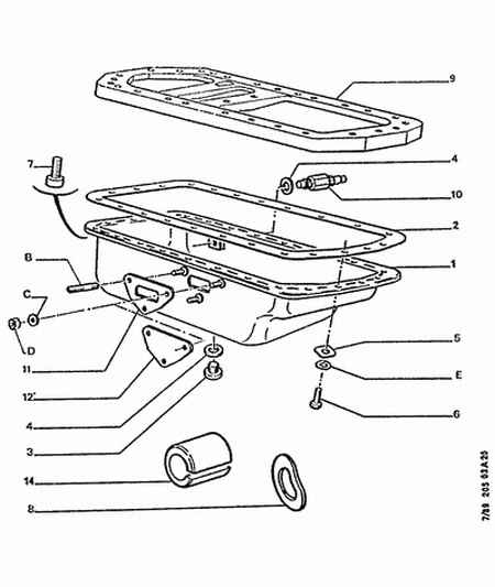 CITROËN 2221 11 - Uzatváracia skrutka, olejová vaňa parts5.com