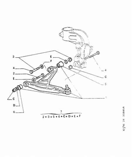 Opel 3 52 323 - Yataklama, Bugi kolu parts5.com