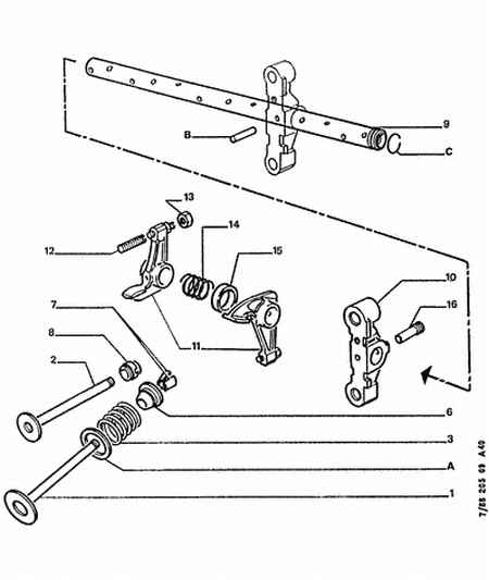 CITROËN 0956 28 - Set garnituri, ax supape parts5.com