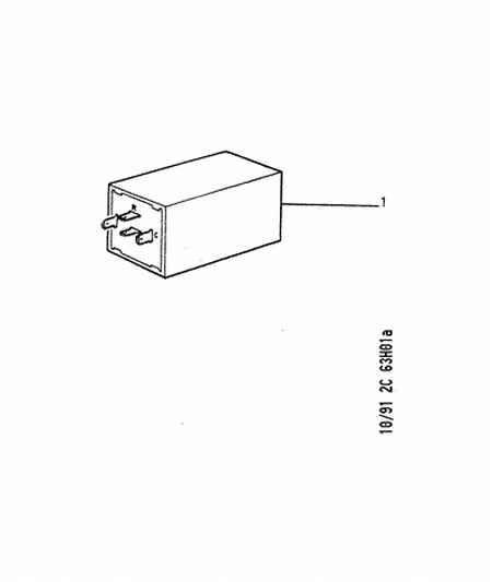 PEUGEOT (DF-PSA) 6323 21 - Flasher Unit parts5.com