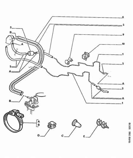 CITROËN 1567.20 - Filter goriva parts5.com