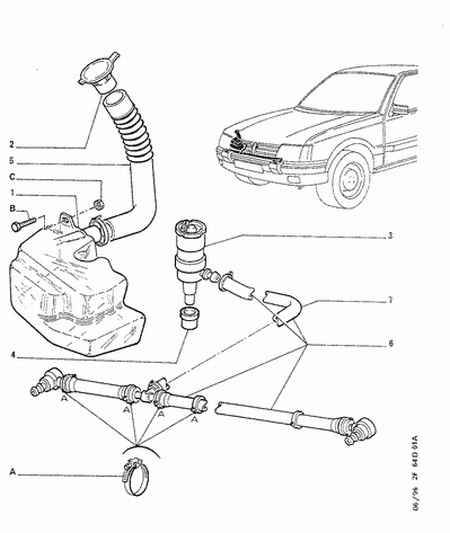 PEUGEOT (DF-PSA) 6434 42 - Водяной насос, система очистки фар parts5.com