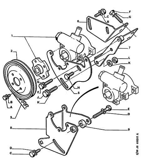 PEUGEOT 4007.V7 - Hydraulic Pump, steering system parts5.com