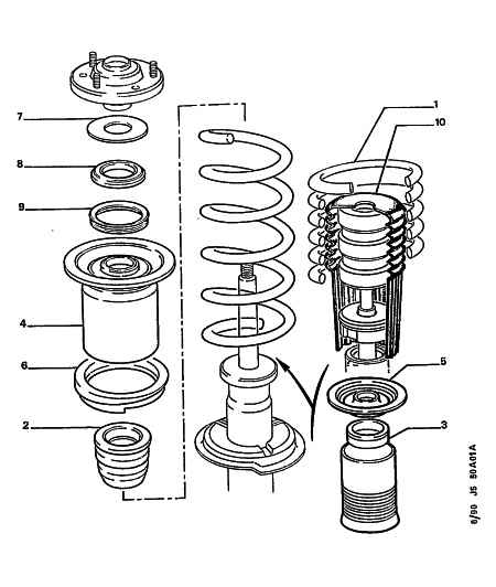 CITROËN 5032 24 - Rulment sarcina amortizor parts5.com