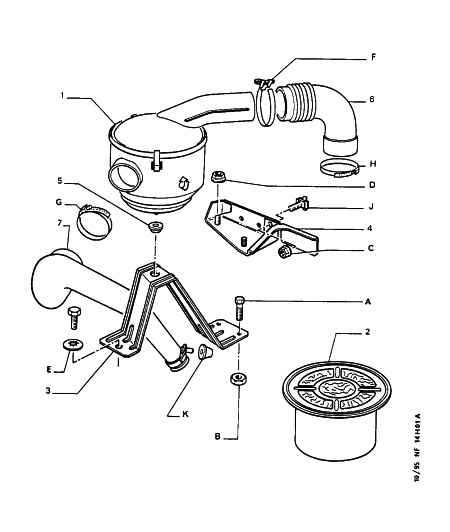 PEUGEOT 1445 26 - Air Filter parts5.com