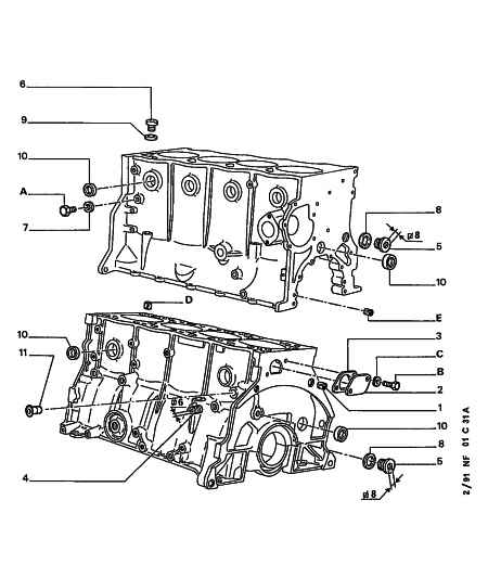 PEUGEOT (DF-PSA) 0157 08 - Garnitura etans., compresor parts5.com