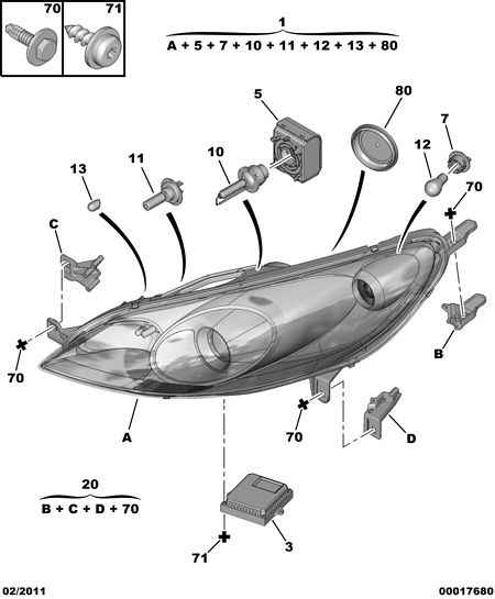 PEUGEOT (DF-PSA) 6216 A9 - Žárovka, hlavní světlomet parts5.com