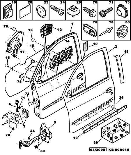 PEUGEOT 9181 C8 - Door Catch parts5.com