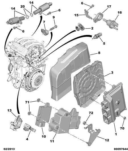 Opel 96 703 403 80 - TEMPERATURE SENSOR parts5.com