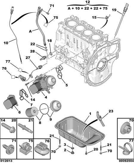 Opel 96 779 935 80 - ENGINE OIL GAUGE parts5.com