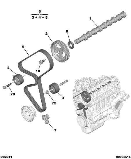 CITROËN 16 069 481 80 - Rola intinzator,curea distributie parts5.com