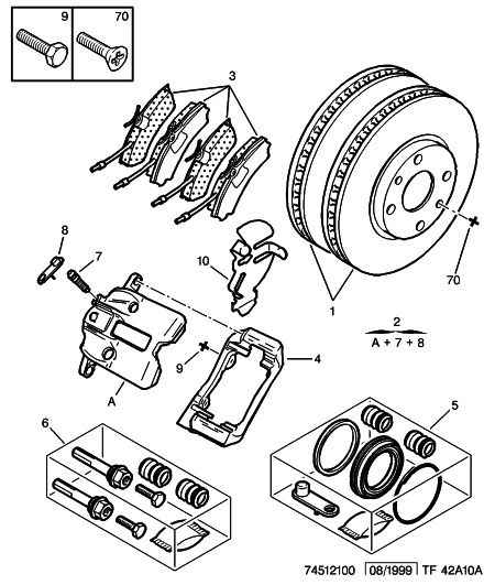 PEUGEOT 4246.W5 - Brzdový kotouč parts5.com