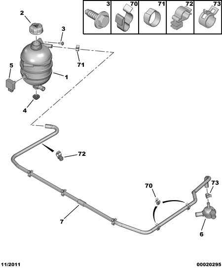 CITROËN 1306.E4 - Sealing Cap, radiator parts5.com