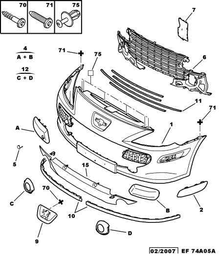 PEUGEOT 7414 NQ - Spoiler parts5.com