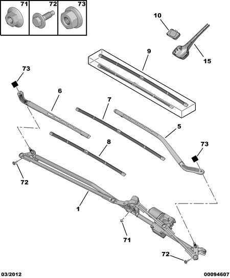 PEUGEOT 6426 VH - Wischblatt parts5.com