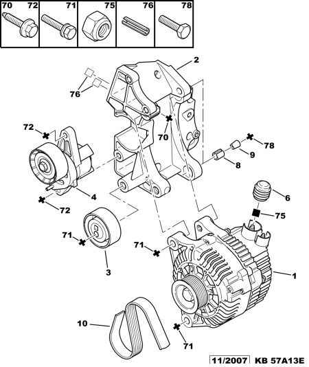 PEUGEOT 5750 XA - Curea transmisie cu caneluri parts5.com