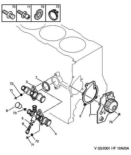 CITROËN 1201.61 - Водна помпа parts5.com