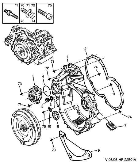 PEUGEOT (DF-PSA) 2264 15 - Уплотняющее кольцо, коленчатый вал parts5.com