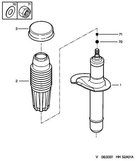 CITROËN (DF-PSA) 5254.13 - Chit protectie praf,amortizor parts5.com