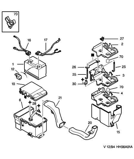 CITROËN 5600 KJ - Żtartovacia batéria parts5.com