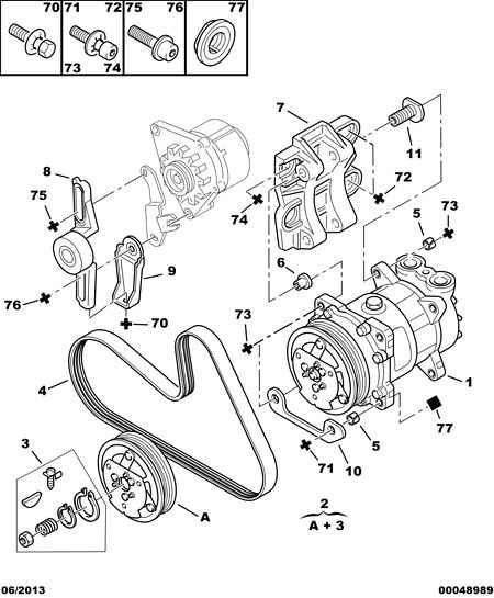 CITROËN 6453.TV - Ιμάντας poly-V parts5.com