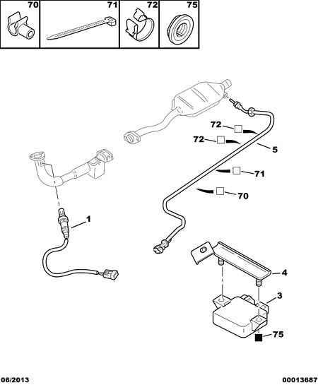 PEUGEOT 1628.HT - Sonde lambda parts5.com