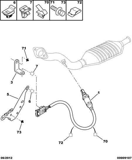 CITROËN 1628 9S - Sonda Lambda parts5.com