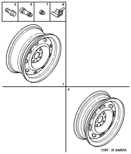 CITROËN 5405.55 - Wheel Bolt parts5.com