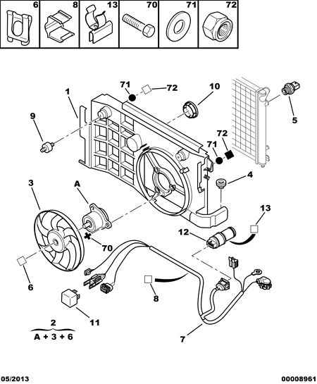 PEUGEOT (DF-PSA) 1254 74 - Větrák, chlazení motoru parts5.com