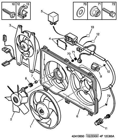 PEUGEOT 1253 39 - Ventilator, radiator parts5.com