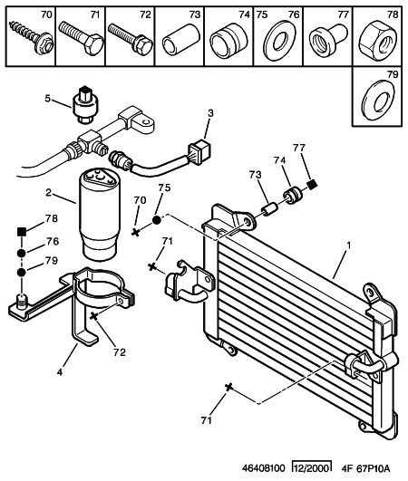 FIAT 6455 T3 - Kondensator, Klimaanlage parts5.com