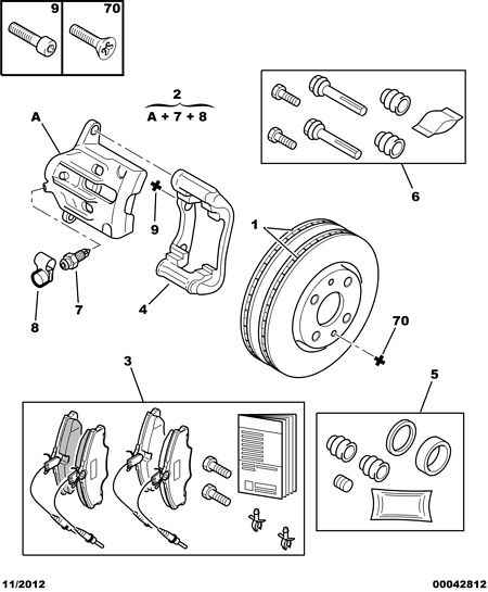 PEUGEOT 4246.R7 - Disc frana parts5.com