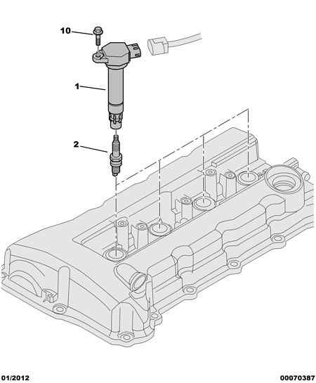 CITROËN 5960.C2 - Süüteküünal parts5.com