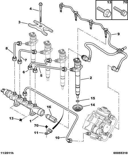 CITROËN 1574 L4 - Tubería de combustible parts5.com