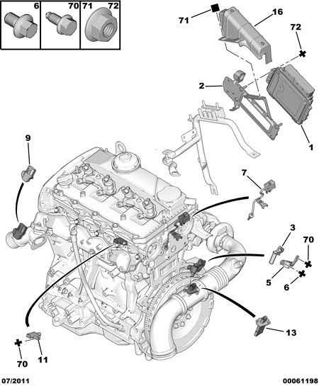 CITROËN 1338 F0 - Sensor, temperatura del refrigerante parts5.com