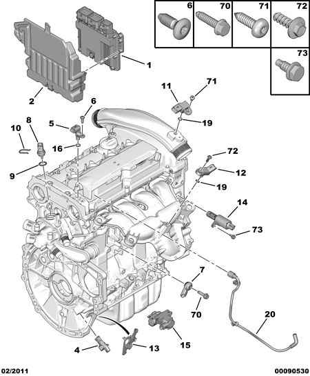 PEUGEOT 1338.G5 - Sensor, temperatura del refrigerante parts5.com