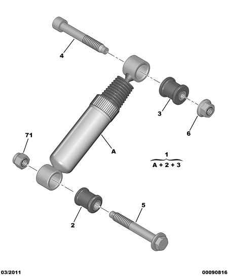 CITROËN 5206 SX - Shock Absorber parts5.com