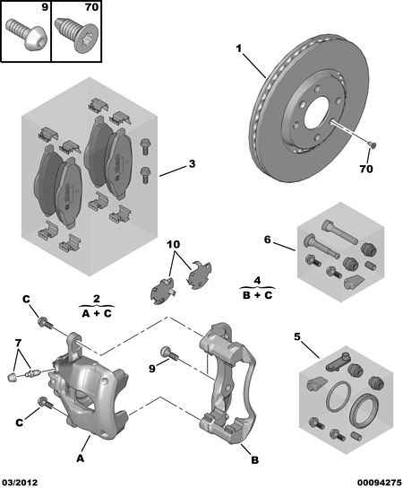 PEUGEOT (DF-PSA) 4401 N8 - Brake Caliper parts5.com