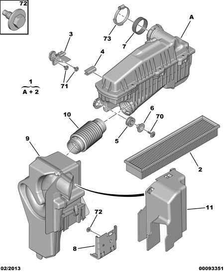 CITROËN/PEUGEOT 1444 VK - Filtru aer parts5.com