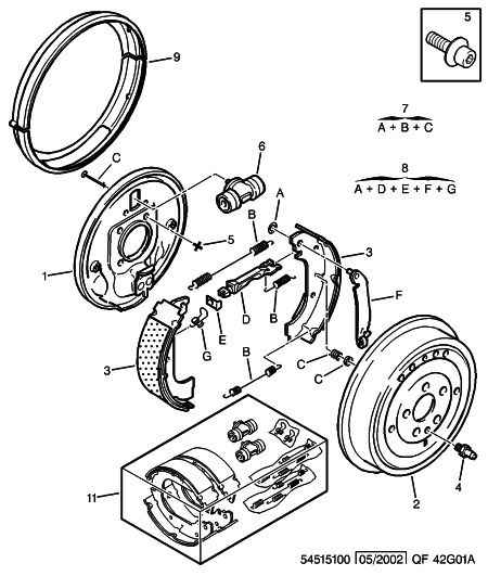 PEUGEOT 4402 A7 - Kolesni zavorni valj parts5.com