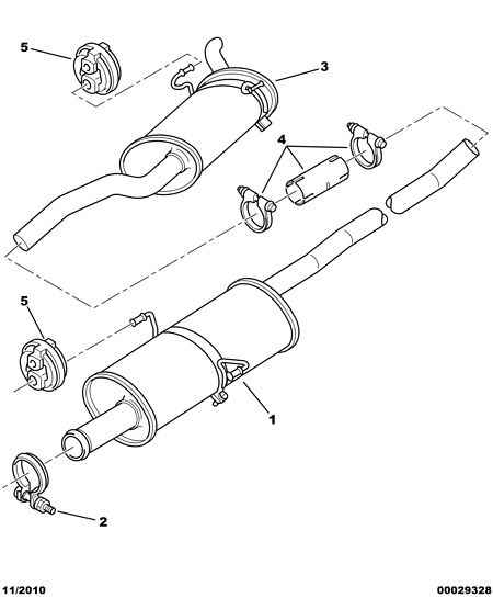 FIAT 1713 58 - Pipe Connector, exhaust system parts5.com