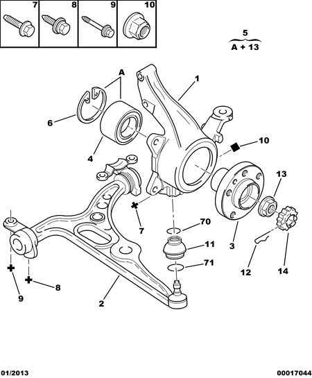 FIAT 3520 P8 - Tukivarsi, pyöräntuenta parts5.com